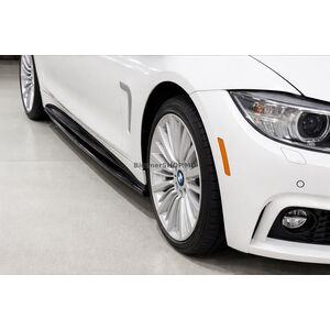 Боковые Подножки EuroCap (черные) BMW 4 серия F32/F33/F36 2012-2020 гг.