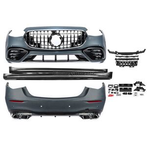 Комплект обвеса AMG S63 с боковыми порогами Mercedes S-сlass W223 2020- гг.