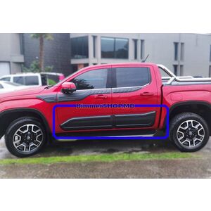 Дверные молдинги EuroCap (6 шт, ABS) Volkswagen Amarok 2022- гг.