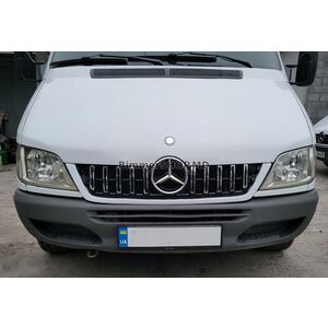 Передняя Решетка GT Panamericana Хром Eco (CDI, 2002-2006) Mercedes Sprinter W901/902/903/904/905 1995–2006 гг.