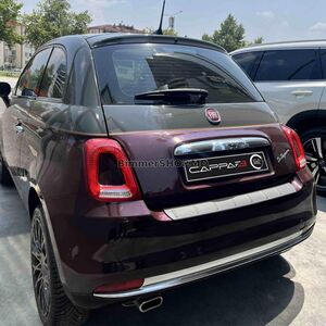 Накладка на Задний Бампер EuroCap (ABS) Fiat 500/500L 2013-2022 гг.