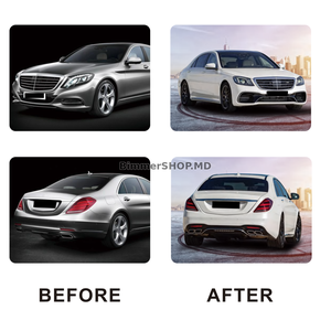 Комплект обвеса рестайлинг S63 AMG-2018 Mercedes S-сlass W222 2013-2022 гг.