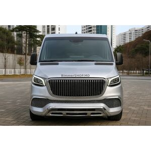 Передний бампер с решеткой (Maybach) Mercedes Sprinter W907/W910 2018- гг.