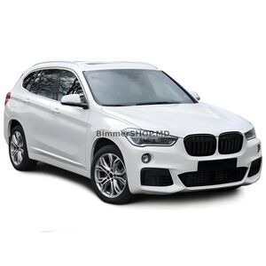 Решетки M-Look (2015-2019, Черный Мат) BMW X1 F48 2015-2022 гг.