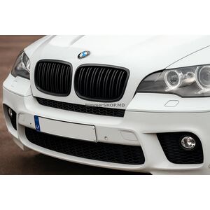 Ноздри M-Look V2 (Черный Глянец) BMW X6 E71 2008–2014
