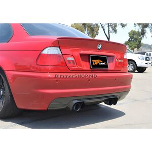 Задний диффузор DPT (2001-2006, Черный Глянец) BMW 3 серия E46 1998-2006 гг.