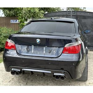 Задний диффузор DPT V-2 (для M-Sport, Черный Глянец) BMW 5 серия E60/E61 2003-2010 гг.