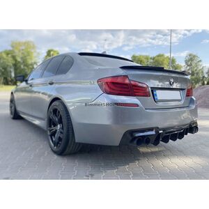 Задний диффузор CS-Style DPT (для M5, Черный Глянец, Вакуумное Формование) BMW 5 серия F10/F11 2010–2016 гг.