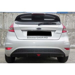 Задний диффузор DPT V-1 (HB, Черный Глянец) Ford Fiesta 2008-2017 гг.