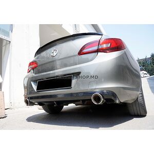 Задний диффузор DPT V-1 (SD, Черный Глянец) Opel Astra J 2009-2015 гг.