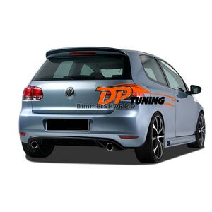 Задний диффузор DPT V-1 (для Base, Черный Глянец) Volkswagen Golf 6 2008-2014 гг.