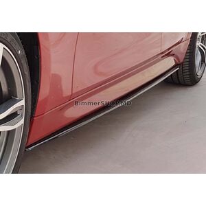 Накладки на пороги DPT V-3 (для порогов M-Sport, черный глянец) BMW 3 серия F30/F31 2012-2019 гг.