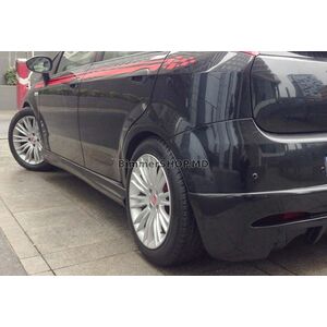 Боковые пороги DPT (2012-2018, грунтованные) Fiat Punto Grande/EVO 2006-2018 гг.