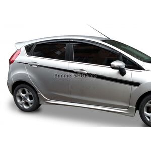 Боковые Пороги DPT V-1 (HB, под покраску) Ford Fiesta 2008-2017 гг.