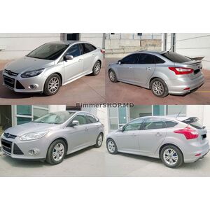 Боковые пороги DPT (2011-2014, грунтованные) Ford Focus III 2011-2017 гг.