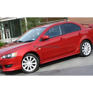 Боковые Пороги DPT (грунтованные под покраску) Mitsubishi Lancer X 2008- гг.