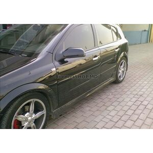 Боковые пороги DPT (HB, 2004-2009, Грунтованные под покраску) Opel Astra H 2004-2013 гг.