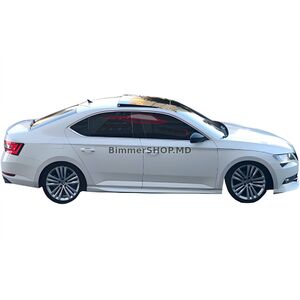 Боковые Пороги DPT V-2 (Под Покраску) Skoda Superb 2015-2024 гг.