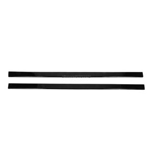 Универсальные накладки на боковые пороги DPT Lower Lip Black (Черный Глянец)