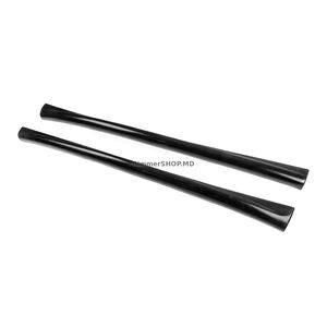 Боковые пороги DPT V-2 (HB, под покраску) Volkswagen Golf 6 2008-2014 гг.