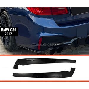 Задние накладки FLAP DPT (для M-Sport/M5 F90, черный глянец) BMW 5 серия G30/G31 2017-2023 гг.