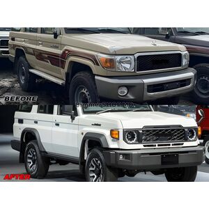 Комплект рестайлинга 2024 Toyota Land Cruiser 70 1984- гг.