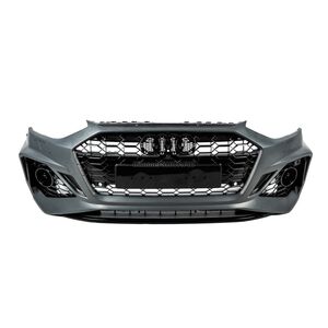 Передний бампер RS-Style (2019-2024) Audi A4 B9 2015-2024 гг.