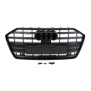 Передняя решетка радиатора S-Style (черная) Audi A6 C8 2018–2025 гг.