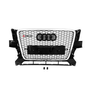 Передняя решётка RSQ-Style (2008-2012, чёрная с хромом) Audi Q5 2008-2017 гг.