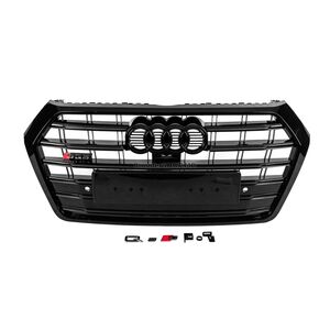 Передняя решетка радиатора SQ-Style (2017-2020, черная) Audi Q5 2017-2025 гг.