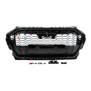 Передняя решетка RSQ-Style (2020-2025, черная) Audi Q5 2017-2025 гг.