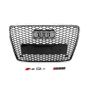 Передняя решетка RSQ-Style (черная с хромом) Audi Q7 2005-2015 гг.