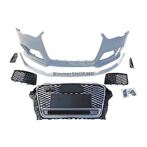 Передний бампер RS-Style (2012-2016) Audi A3 2012-2020 гг.