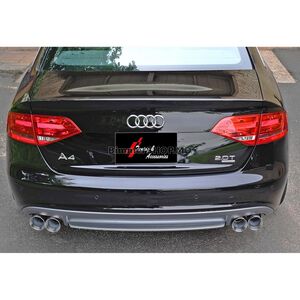 Диффузор заднего бампера DPT V1 (2008-2011) Audi A4 B8 2007-2015 гг.