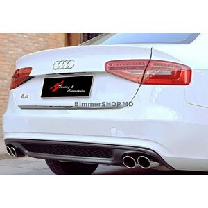 Задний диффузор DPT V2 (2012-2015) Audi A4 B8 2007-2015 гг.