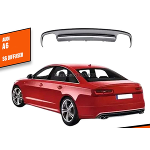 Диффузор заднего бампера DPT V1 (2011-2014) Audi A6 C7 2011-2017 гг.