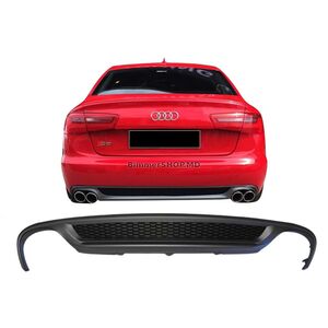 Диффузор заднего бампера DPT V2 (2011-2014) Audi A6 C7 2011-2017 гг.