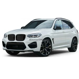 Ноздри 1 Bar (2018-2021, Черный Глянец) BMW X3 G01 2018- гг.