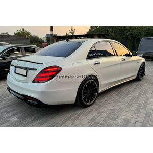 Задний диффузор BRB (под покраску, 2018+) Mercedes S-сlass W222 2013-2022 гг.