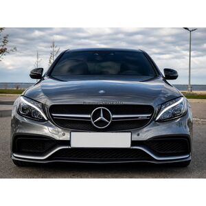 Передний бампер в сборе (дизайн AMG C63 2014-2018) Mercedes C-сlass W205 2014-2021 гг.