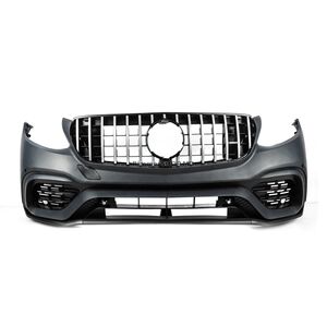 Передний бампер в сборе 2015-2019 (GLC63 AMG) Mercedes GLC X253 2015-2022 гг.