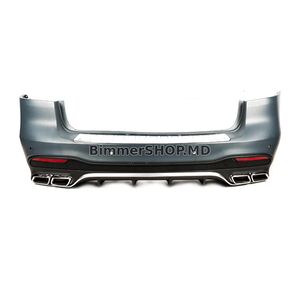 Задний бампер с диффузором GLE63 AMG (для GLE) Mercedes GLE/ML сlass W166 2011-2018 гг.
