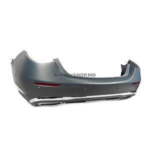 Задний бампер с диффузором Maybach S680 Mercedes S-сlass W223 2020- гг.