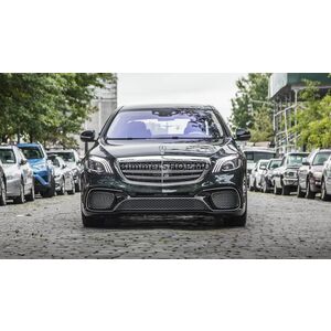Передний бампер в сборе S65 AMG (2018-2022) Mercedes S-сlass W222 2013-2022 гг.
