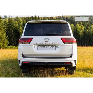 Накладка на Задний Бампер GXR Черный Toyota Land Cruiser 300 2021- гг.