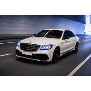 Радиаторная решетка AMG Без NightVision Mercedes S-сlass W222 2013-2022 гг.