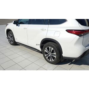 Боковые Подножки OEM (2024+, 2 шт., Алюминий) Toyota Highlander 2019- гг.