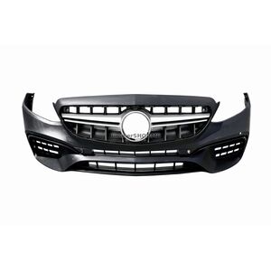 Передний бампер AMG E63 в сборе V2 (для 2016-2020) Mercedes E-сlass W213 2016-2023 гг.