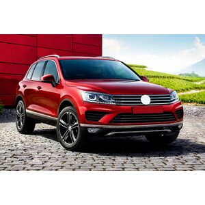 Передний бампер R-Line (для 2015-2018) Volkswagen Touareg 2010-2018 гг.