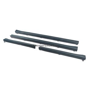 Боковые пороги AMG (для средней базы, ABS) Mercedes Sprinter W907/W910 2018- гг.
